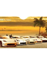 Tomei 59x28 Z Car Sunset Huntington Beach Sunshade                                     - TG701A-NS00E - Image 2