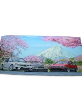 Tomei Cherry Blossom Mt.Fuji Bath Towel                                     - TG901A-0000A - Image 2