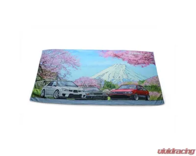 Tomei Cherry Blossom Mt.Fuji Bath Towel - TG901A-0000A