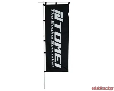 Tomei Black Engine Specialist Nobori Flag - TGA01A-0000A