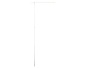 Tomei Nobori Flag Pole TGB01A-0000A – 6ft, Aluminum, Black, Compatible with Universal Vehicles