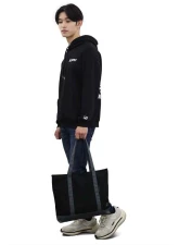 Tomei Black Zip Tote Bag TH701A-0000A - Durable Material, Stylish Design, Versatile Size                                     - TH701A-0000A - Image 6