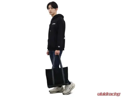 Tomei Black Zip Tote Bag TH701A-0000A - Durable Material, Stylish Design, Versatile Size - TH701A-0000A