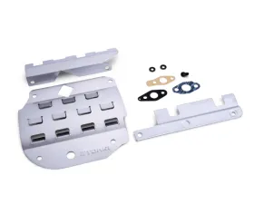 Tomei 4G63 EVO8-9 Slicing Oil Baffle Plate TB201A-MT01B, Aluminum, Black Finish