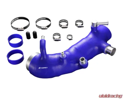 Tomei Blue Turbo Suction Hose with Inlet Elbow for TB301A-SB01A, 3-inch Size - TB301A-SB01A