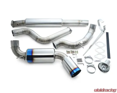 Tomei 3.17in 1.0mm Expreme Ti Full Titanium Muffler Kit Ford Focus ST 2000-2018 - TB6090-FR02A
