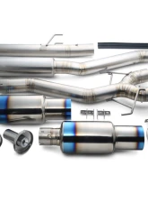 Tomei FK8 Type-D Expreme Ti Full Titanium Muffler Kit Honda FK Civic Type-R 2015-2017                                     - TB6090-HN06C - Image 8