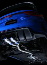 Tomei Type-D Extreme Full Titanium Muffler Kit Honda FL5 Civic Type-R 2023-2025                                     - TB6090-HN06E - Image 7