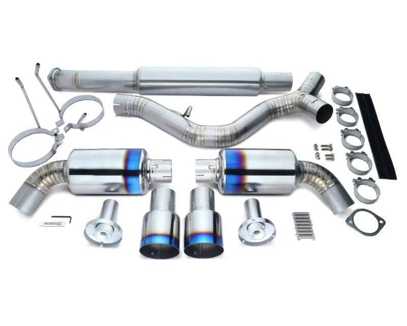 Tomei Type-D Version 2 Expreme Ti Full Titanium Muffler Kit - TB6090-SB05B