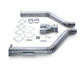 Tomei Expreme Ti Full Titanium Y Shaped Mid Pipe Kit Infiniti Q50 | Q60 | Nissan Skyline 400R | 400Z 1996+