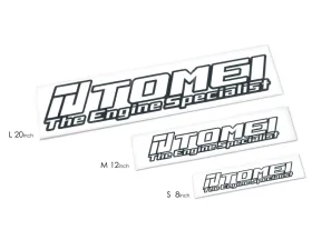 Tomei 20in White L Engine Specialist 2016 Die Cut Sticker