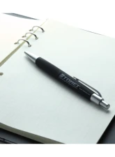 Tomei Black Body with Black Ink Ballpoint Pen                                     - TG501C-0000A - Image 3