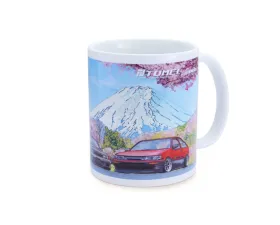 Tomei White Cherry Blossom Mt.Fuji Mug