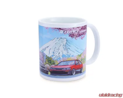 Tomei White Cherry Blossom Mt.Fuji Mug - TG601A-0000A