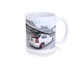 Tomei White Osaka-Kanjo Mug