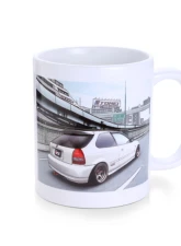 Tomei White Osaka-Kanjo Mug                                     - TG601A-HN00A - Image 2