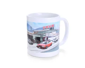 Tomei White Gas Station Yamanashi Mug