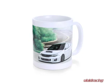 Tomei White Impreza Akagi Touge Mug - TG601A-SB00A