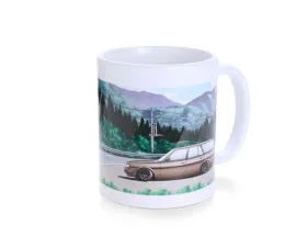 Tomei White Gx70G Mark-2 Wagon Izu Touge Mug