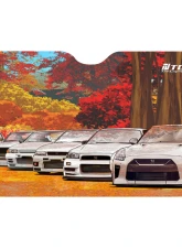 Tomei 59x28 GT-R Autumn Nagano Sunshade                                     - TG701A-NS00D - Image 2
