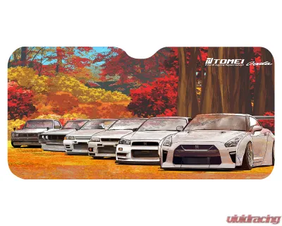 Tomei 59x28 GT-R Autumn Nagano Sunshade - TG701A-NS00D
