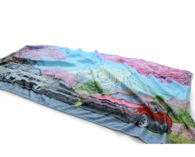 Tomei Cherry Blossom Mt.Fuji Bath Towel