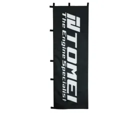 Tomei Black Engine Specialist Nobori Flag