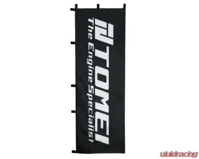 Tomei Black Engine Specialist Nobori Flag - TGA01A-0000A