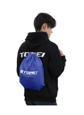 Tomei Blue Drawstring Bag TH201A-0000A - Durable Fabric, Lightweight, Stylish Design                                     - TH201A-0000A - Image 3