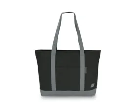 Tomei Black Zip Tote Bag TH701A-0000A - Durable Material, Stylish Design, Versatile Size