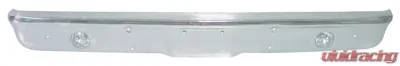 AMD Chrome Front Bumper with Fog Light Holes Chevrolet Blazer | C/K | GMC Suburban 1967-1970 - 100-4067-1