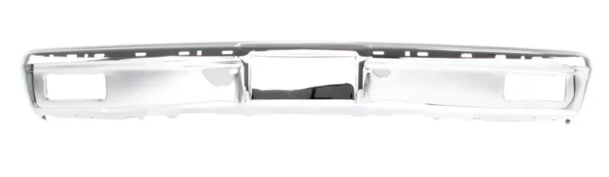 AMD Chrome Front Bumper with Impact Strip Holes Chevrolet Blazer | C/K | GMC Suburban 1981-1982 - 100-4081-2