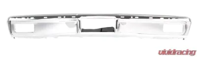 AMD Chrome Front Bumper with Impact Strip Holes Chevrolet Blazer | C/K | GMC Suburban 1981-1982 - 100-4081-2