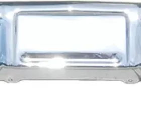 AMD Chrome Front Bumper with Impact Strip and Bumper Guard Holes Chevrolet Blazer | GMC Suburban 1990-1991