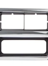 AMD LH Headlight Bezel Chevrolet Blazer | C/K 30 | Suburban 1989-1991                                     - 145-4389-4L - Image 2
