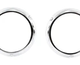 AMD Chrome LH/RH Pair Headlight Bezels