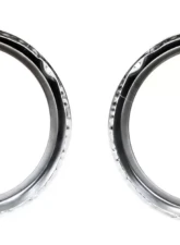 AMD Chrome LH/RH Pair Headlight Bezels                                     - 145-4666-C - Image 3