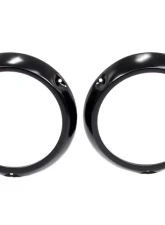 AMD Headlight Bezels - Primer - LH/RH Pair Ford Bronco 1966-1970                                     - 145-4666-P - Image 3