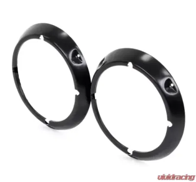 AMD Primer LH/RH Headlight Bezels Pair Ford Bronco 1971-1977 - 145-4671-P
