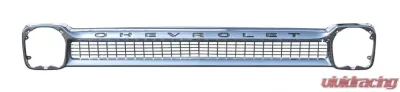 AMD Chrome with Inches Letters Grille Assembly Chevrolet C/K 1964-1966 - 150-4064-1