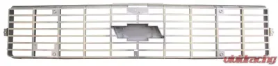 AMD Premium Argent Gray Grille OE Style with Foil Bowtie Emblem Chevrolet C/K | Blazer | Suburban 1973-1974 - 150-4073-1