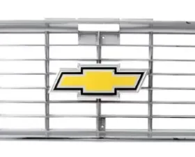AMD Premium Chrome Grille OE Style with Foil Bowtie Emblem Chevrolet C/K | Blazer | Suburban 1973-1974