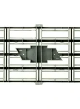 AMD Argent Gray Premium Grille OE Style with Foil Bowtie Emblem Chevrolet C/K | Blazer | Suburban 1975-1976                                     - 150-4075-2 - Image 2