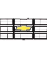AMD Black Premium Grille OE Style with Foil Bowtie Emblem Chevrolet C/K | Blazer | Suburban 1977-1979                                     - 150-4077-1 - Image 3