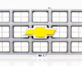 AMD Argent Gray Premium Grille OE Style with Foil Bowtie Emblem Chevrolet C/K | Blazer | Suburba 1980