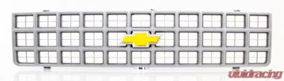AMD Argent Gray Premium Grille OE Style with Foil Bowtie Emblem Chevrolet C/K | Blazer | Suburba 1980 - 150-4080-1