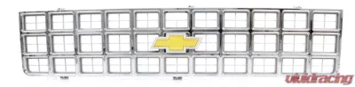 AMD Chrome Premium Grille OE Style with Foil Bowtie Emblem Chevrolet C/K | Blazer | Suburba 1980 - 150-4080-2