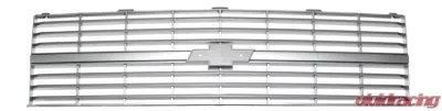 AMD Argent Gray Premium Grille OE Style with Emblem Mount Chevrolet Blazer | C/K | GMC Suburban 1983-1984 - 150-4083-11