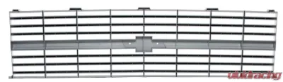 AMD Argent Gray Premium Grille OE Style with Emblem Mount Chevrolet Blazer | C/K | GMC Suburban 1983-1984 - 150-4083-11