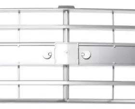 AMD Argent Gray Quad Headlight Premium Grille OE Style with Emblem Mount Chevrolet Blazer | Suburban 1985-1988